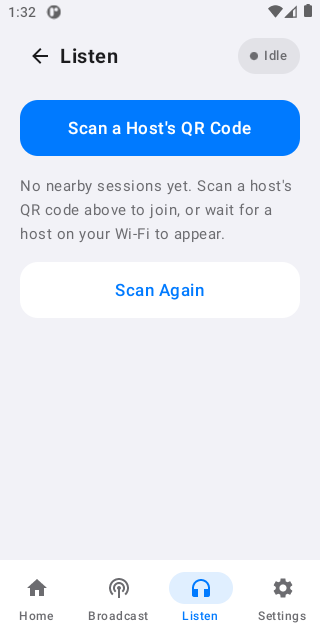 SyncEar listening